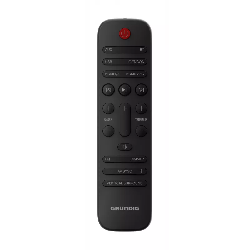 Soundbar Grundig DSB 3000 musta 3.1.2 kanavaa 290 W Dolby Atmos
