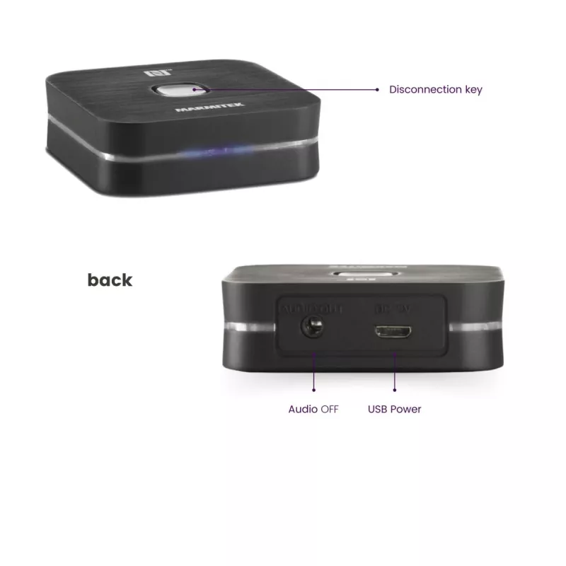 Marmitek BoomBoom 80 Bluetooth-äänivastaanotin NFC:llä