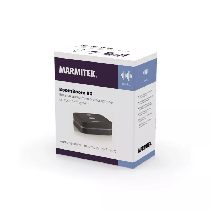 Marmitek BoomBoom 80 Bluetooth-äänivastaanotin NFC:llä