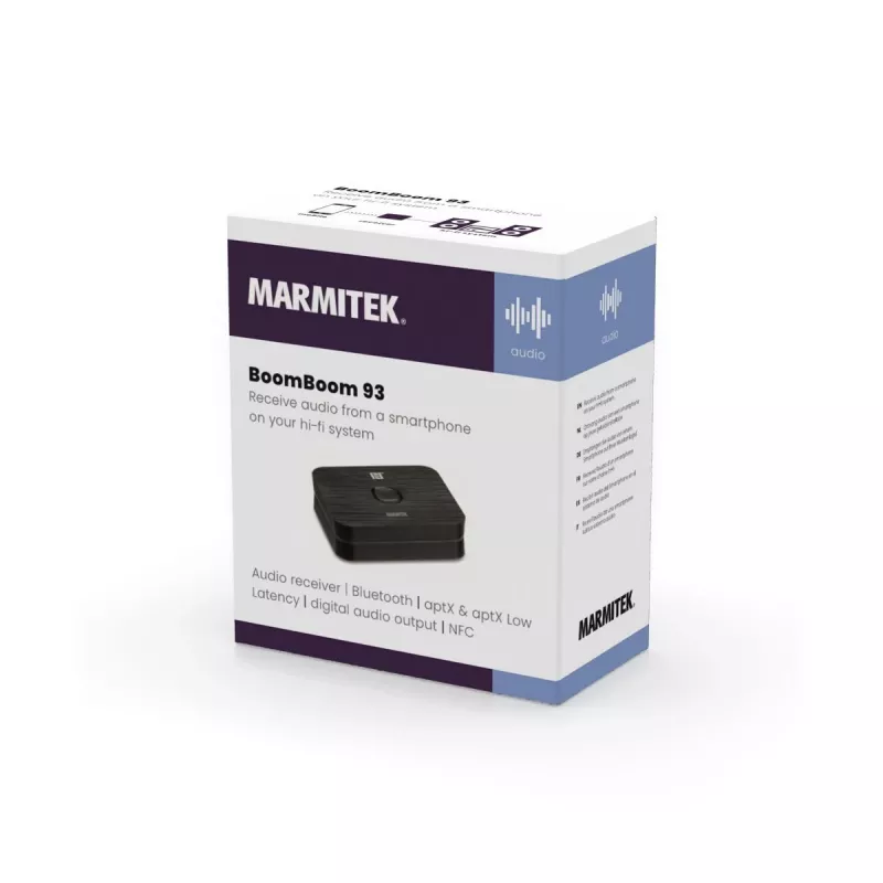 Marmitek BoomBoom 93 langaton Bluetooth-äänivastaanotin (08312)