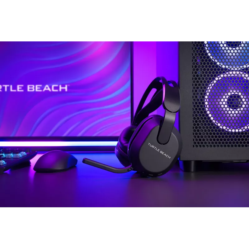 Turtle Beach Stealth 500 musta PC langaton pelikuulokemikrofoni jopa 40 tunnin akunkestolla ja Bluetoothilla PC:lle, PS5:lle, PS4:lle ja mobiililaitteille