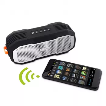 Kannettava stereokaiutin Fantec Novi T30 hopea