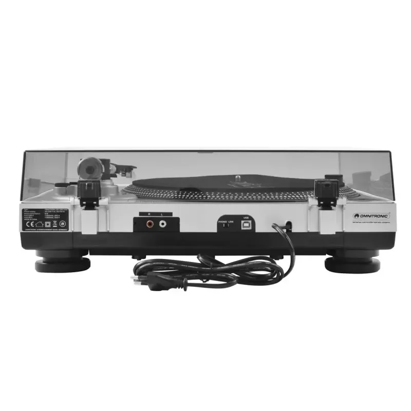 Hihnavetoinen DJ-levysoitin Omnitronic 10603043