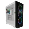 PC-kotelo LC-Power Holo-1_X Midi Tower valkoinen