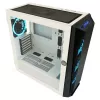 PC-kotelo LC-Power Holo-1_X Midi Tower valkoinen