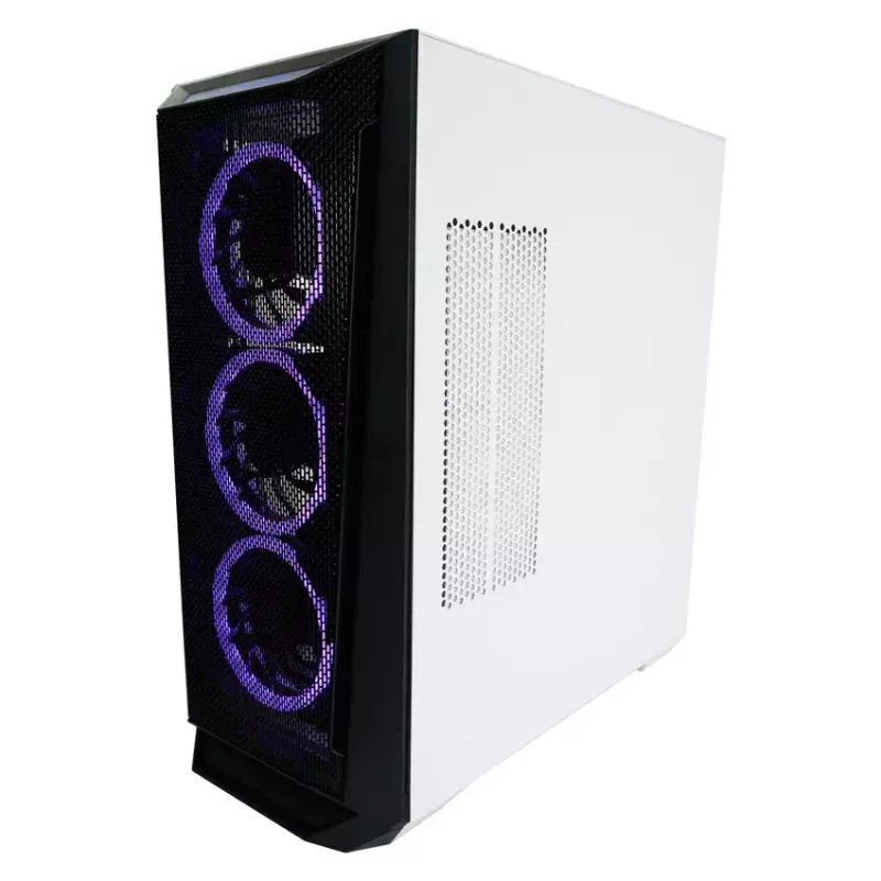 PC-kotelo LC-Power Holo-1_X Midi Tower valkoinen