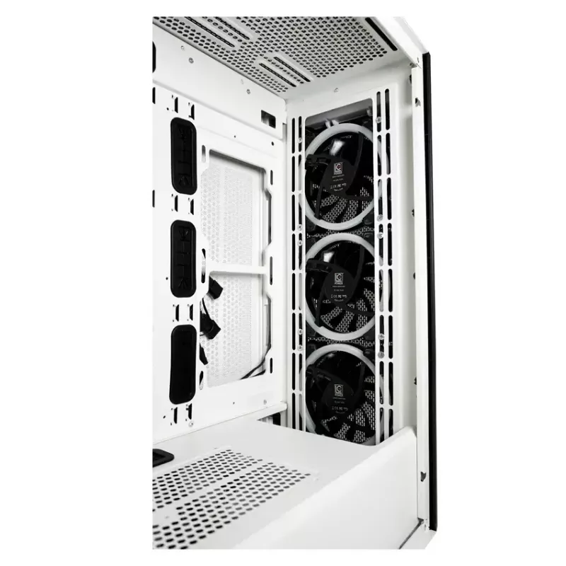 PC-kotelo LC-Power Holo-1_X Midi Tower valkoinen