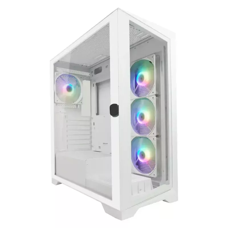 PC-kotelo LC-Power LC-7041B-ON Midi Tower valkoinen