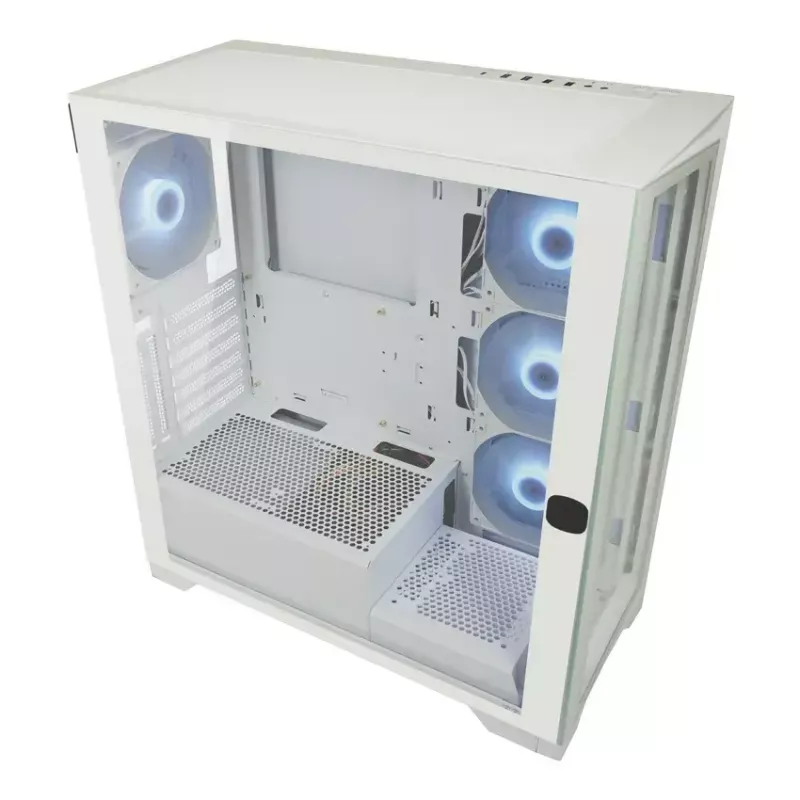 PC-kotelo LC-Power LC-7041B-ON Midi Tower valkoinen