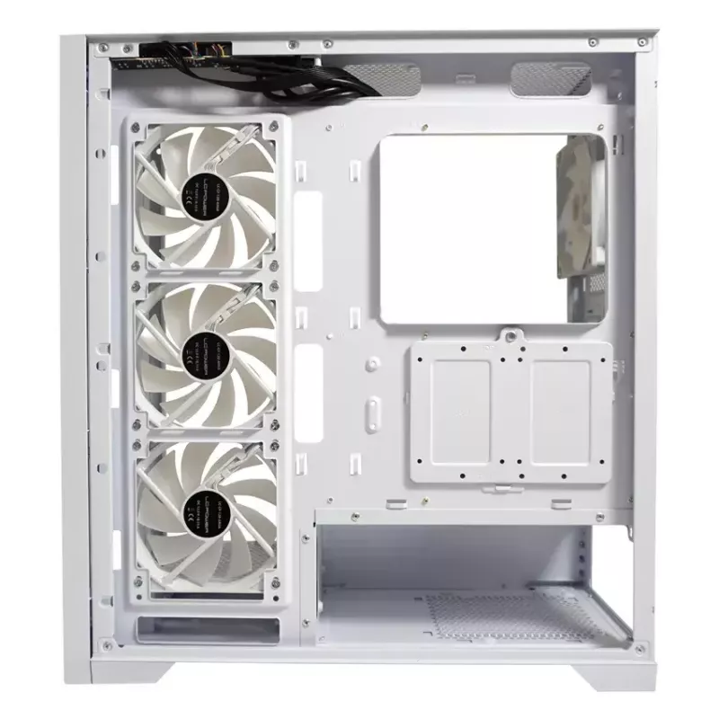PC-kotelo LC-Power LC-7041B-ON Midi Tower valkoinen