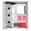 PC-kotelo LC-Power LC-7041B-ON Midi Tower valkoinen