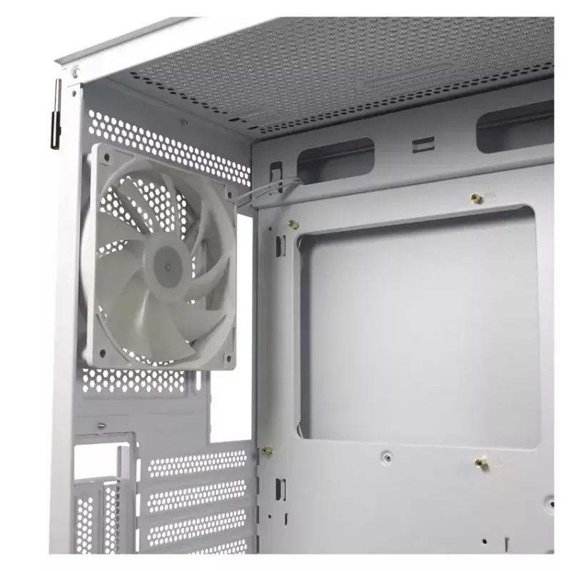 PC-kotelo LC-Power LC-7041B-ON Midi Tower valkoinen