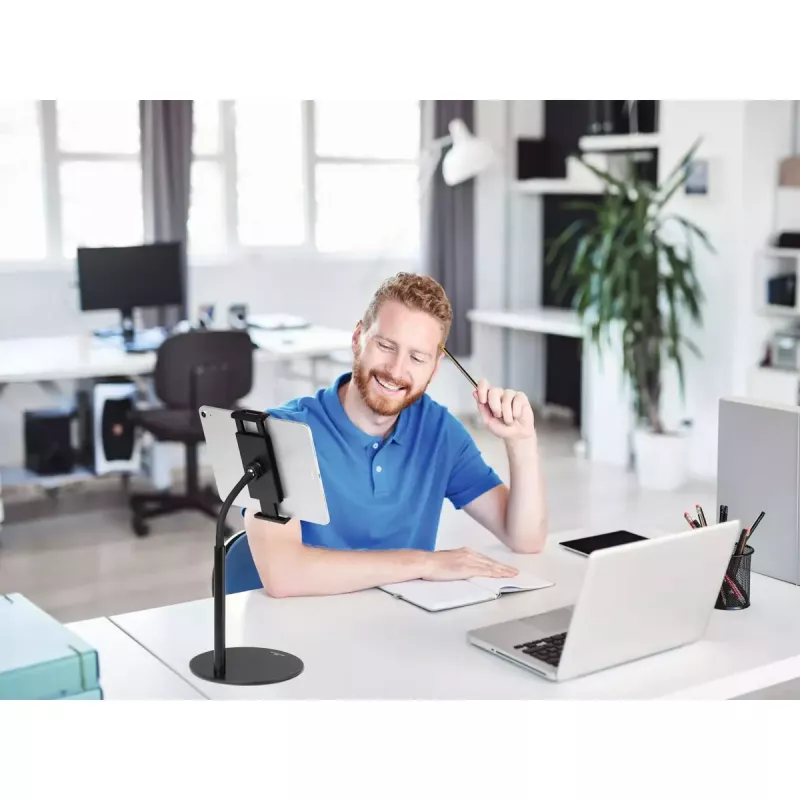 Aktiivinen teline Durable TWIST COMBI matkapuhelimelle älypuhelimelle tabletille musta