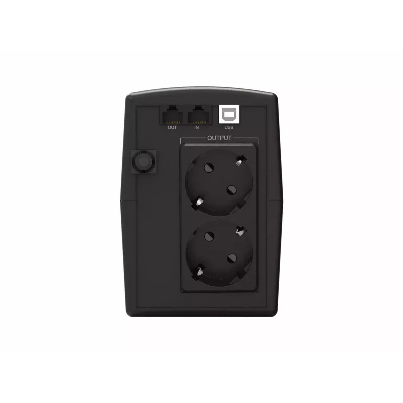 Conceptronic ZEUS07ES 1000VA 600W UPS, Schuko, line-interactive, 1 kVA, 600 W, siniaalto, 220 V, 240 V