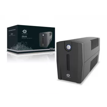 Conceptronic ZEUS 850VA 480W UPS, Schuko-pistorasia, line-interactive, 0,85 kVA, 480 W, 220 V, 240 V, 220 V