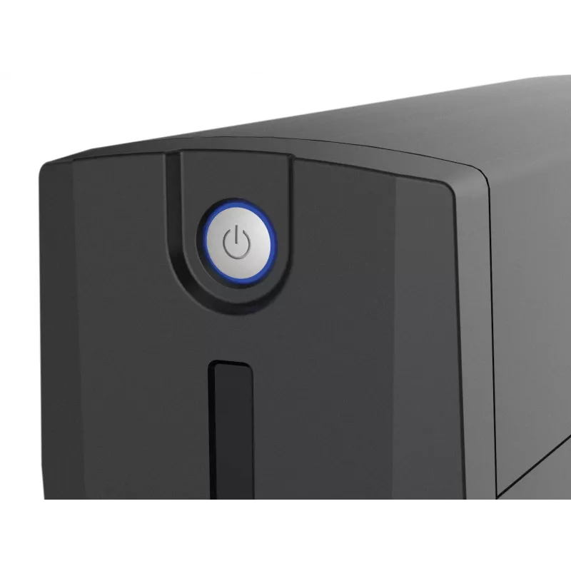 Conceptronic ZEUS02ES linjainteraktiivinen UPS, 850 VA (0,85 kVA), 480 W, 2x Schuko, HID USB, RJ45 sisään/ulos, 220-240 V, musta