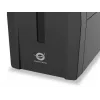 Conceptronic ZEUS02ES linjainteraktiivinen UPS, 850 VA (0,85 kVA), 480 W, 2x Schuko, HID USB, RJ45 sisään/ulos, 220-240 V, musta