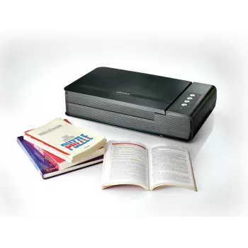 Plustek OpticBook 4800 tasoskanneri 1200 x 1200 DPI A4 musta