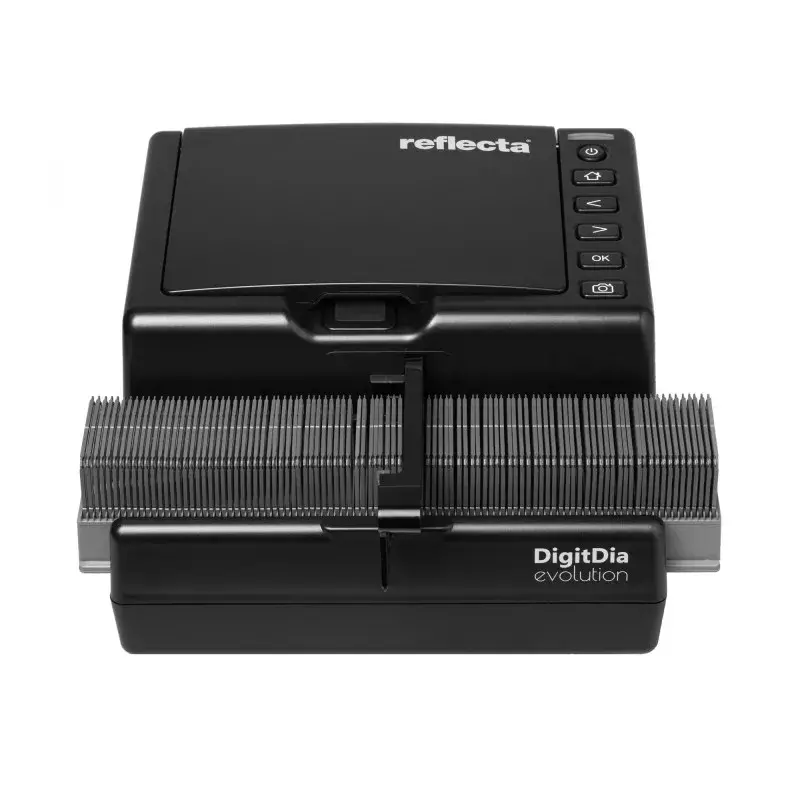 Reflecta DigitDia evolution 65800 filmi- ja diaskanneri, 35 mm, CMOS, 4608 x 3072 dpi, automaattinen 50 dian syöttölaite, HDMI