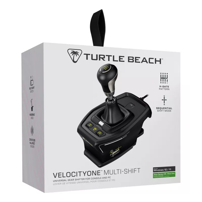 Turtle Beach VelocityOne Multi-Shift sim racing -vaihdekeppi ja käsijarru Xboxille/PC:lle (TBS-0001-05)