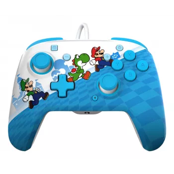 Peliohjain PDP Mario Escape REMATCH Nintendo Switchille — langallinen USB, D-pad, Home-painike, monivärinen