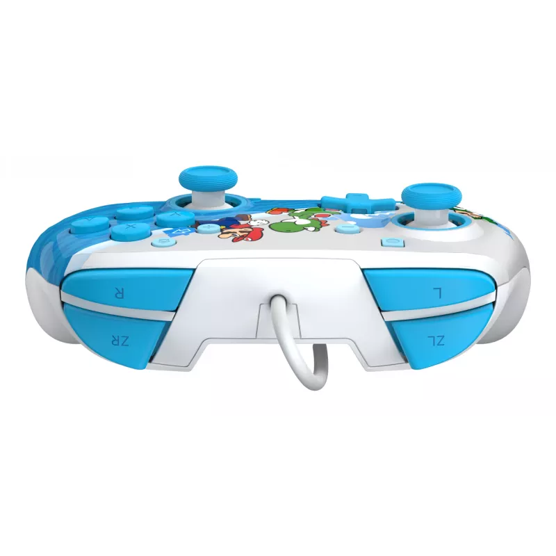 Peliohjain PDP Mario Escape REMATCH Nintendo Switchille — langallinen USB, D-pad, Home-painike, monivärinen