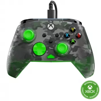 Peliohjain Turtle Beach Rematch Core musta vihreä harmaa USB langallinen