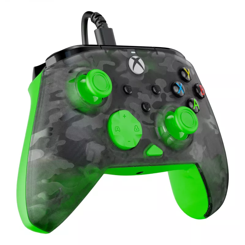 Peliohjain Turtle Beach Rematch Core musta vihreä harmaa USB langallinen