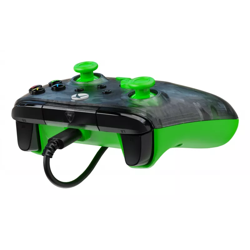 Peliohjain Turtle Beach Rematch Core musta vihreä harmaa USB langallinen