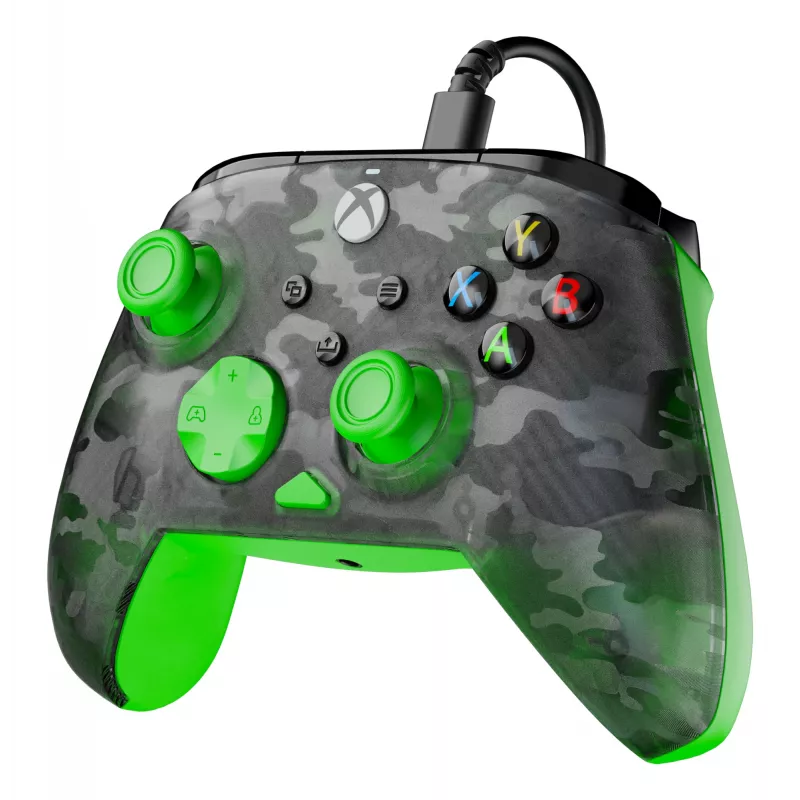 Peliohjain Turtle Beach Rematch Core musta vihreä harmaa USB langallinen