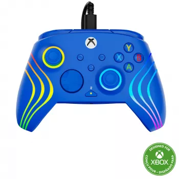 Peliohjain Turtle Beach Afterglow Wave sininen USB PC Xbox Series S X
