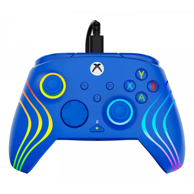 Peliohjain Turtle Beach Afterglow Wave sininen USB PC Xbox Series S X