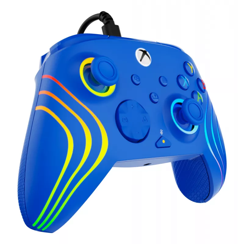 Peliohjain Turtle Beach Afterglow Wave sininen USB PC Xbox Series S X