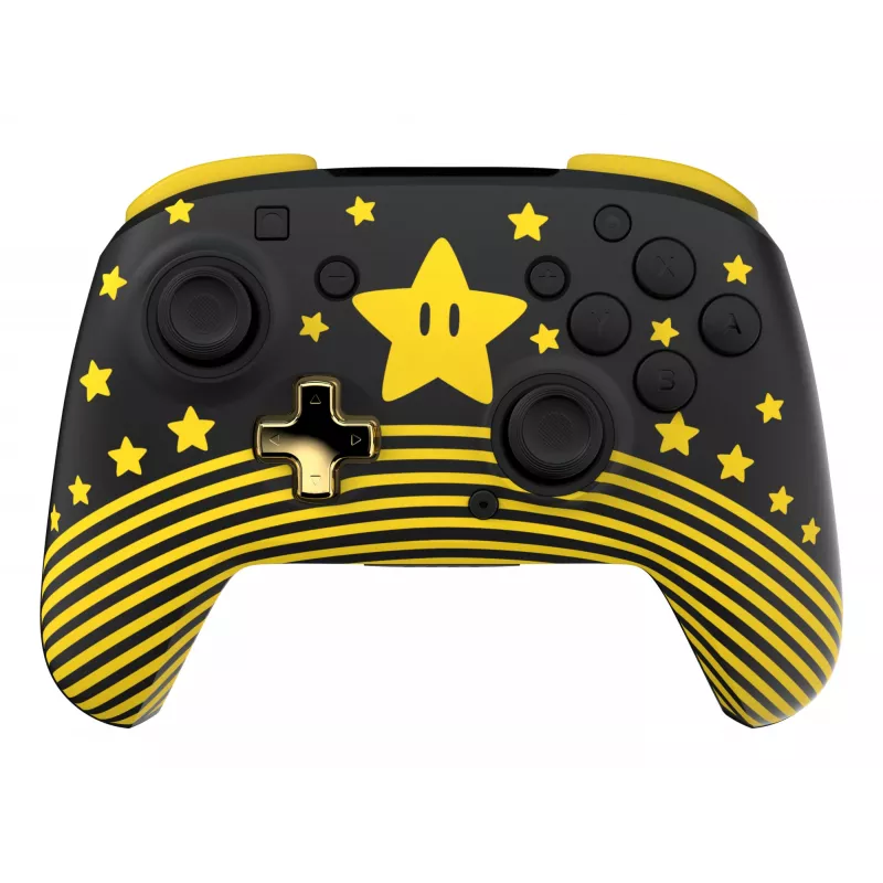Turtle Beach Rematch TBC-8101-75 langaton ohjain Nintendo Switchille, Super Mario Star, musta/keltainen