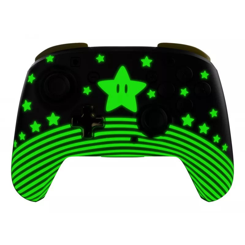 Turtle Beach Rematch TBC-8101-75 langaton ohjain Nintendo Switchille, Super Mario Star, musta/keltainen