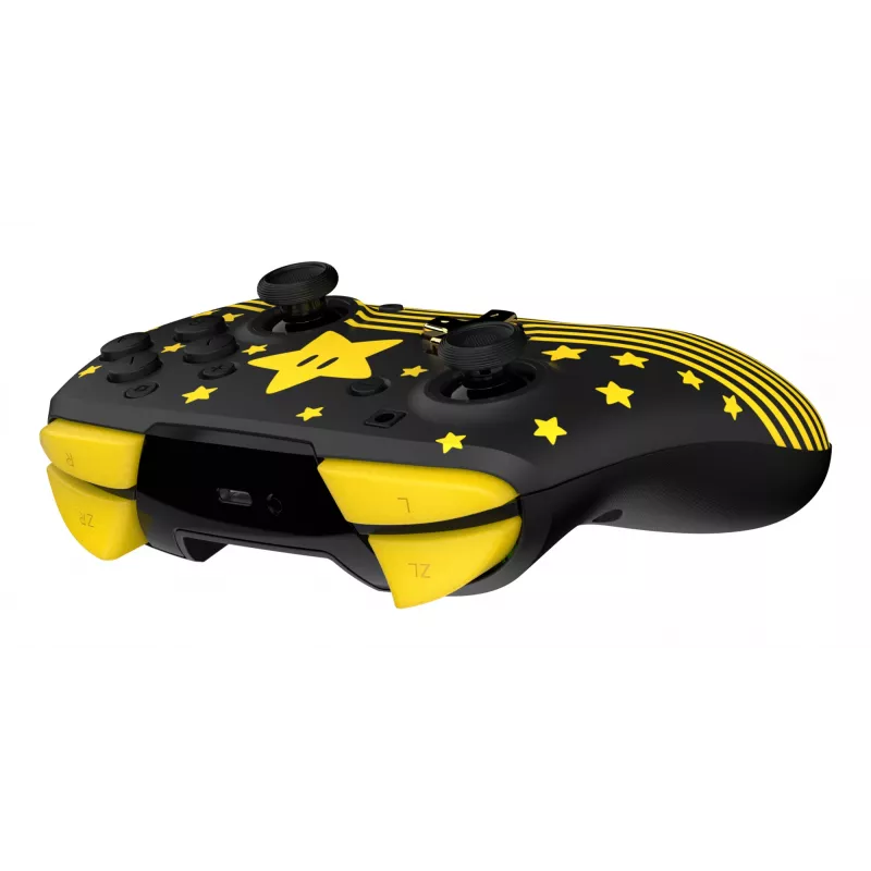 Turtle Beach Rematch TBC-8101-75 langaton ohjain Nintendo Switchille, Super Mario Star, musta/keltainen