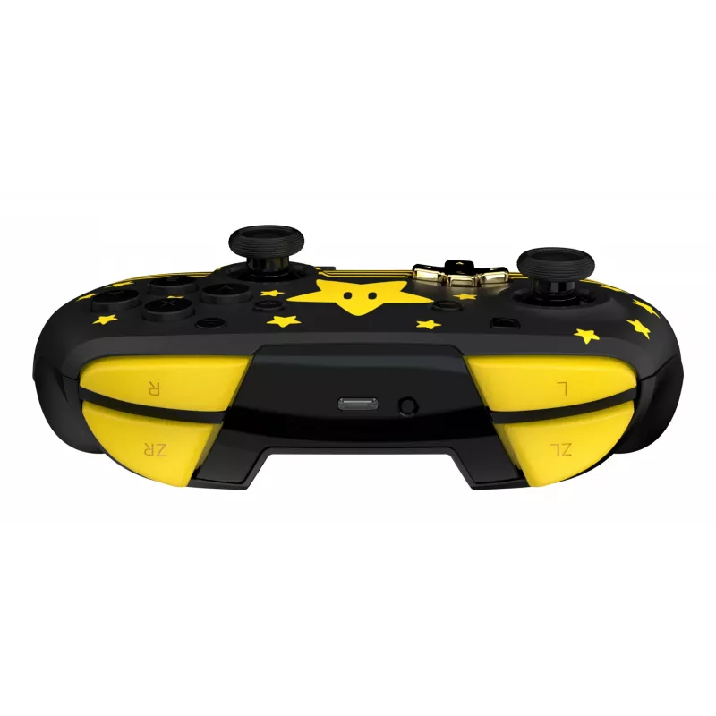 Turtle Beach Rematch TBC-8101-75 langaton ohjain Nintendo Switchille, Super Mario Star, musta/keltainen
