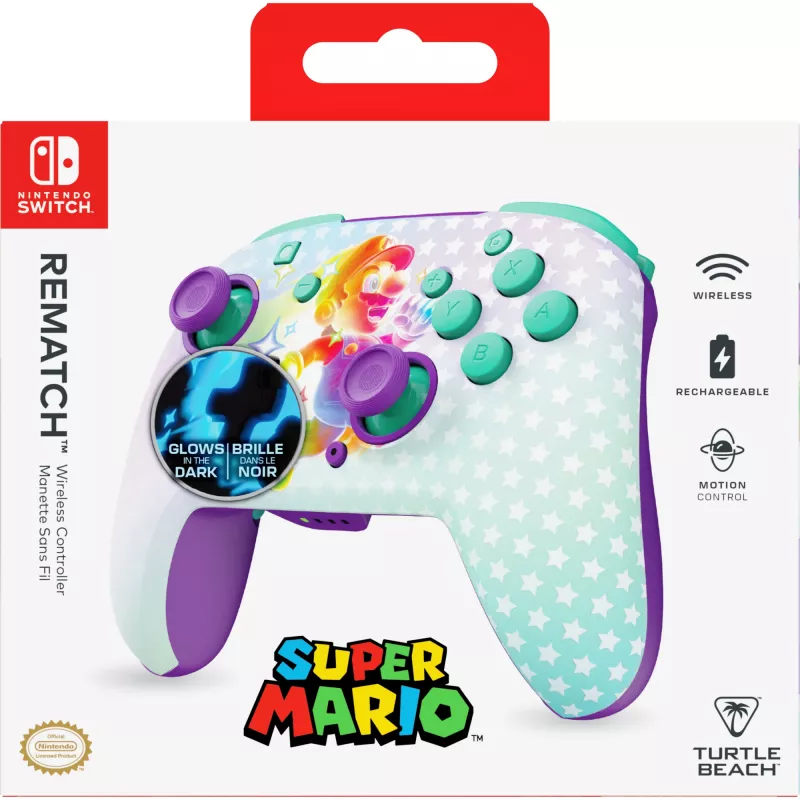 Peliohjain Turtle Beach Rematch monivärinen Bluetooth Nintendo Switch