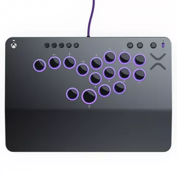 PDP Victrix Pro KO Leverless Fight Stick harmaa USB fightstick PC, Xbox Series S, Xbox Series X