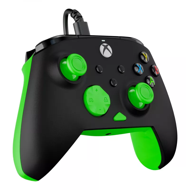 Peliohjain Turtle Beach Rematch Core musta vihreä USB langallinen PC Xbox