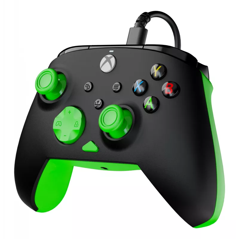 Peliohjain Turtle Beach Rematch Core musta vihreä USB langallinen PC Xbox