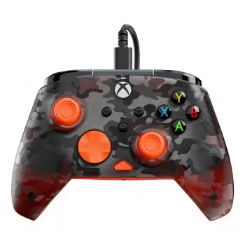 Peliohjain Turtle Beach Rematch Core musta harmaa oranssi USB langallinen