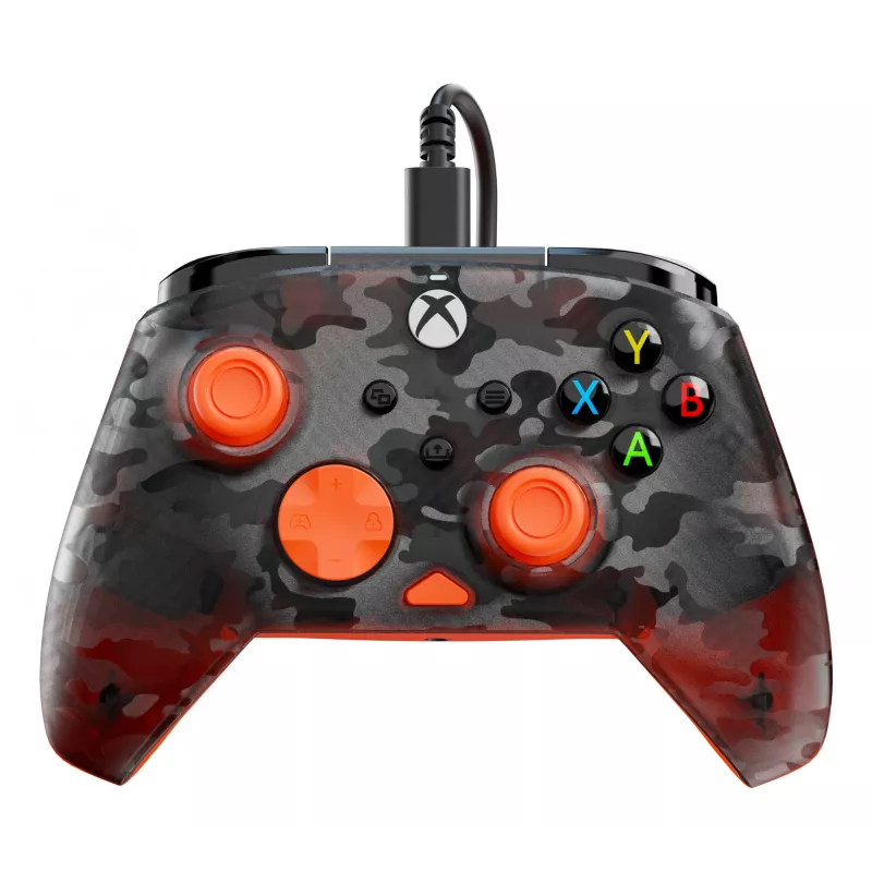 Peliohjain Turtle Beach Rematch Core musta harmaa oranssi USB langallinen