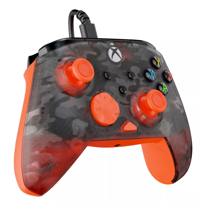 Peliohjain Turtle Beach Rematch Core musta harmaa oranssi USB langallinen