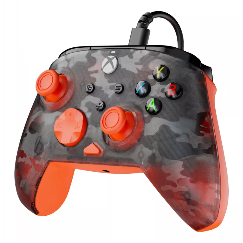 Peliohjain Turtle Beach Rematch Core musta harmaa oranssi USB langallinen