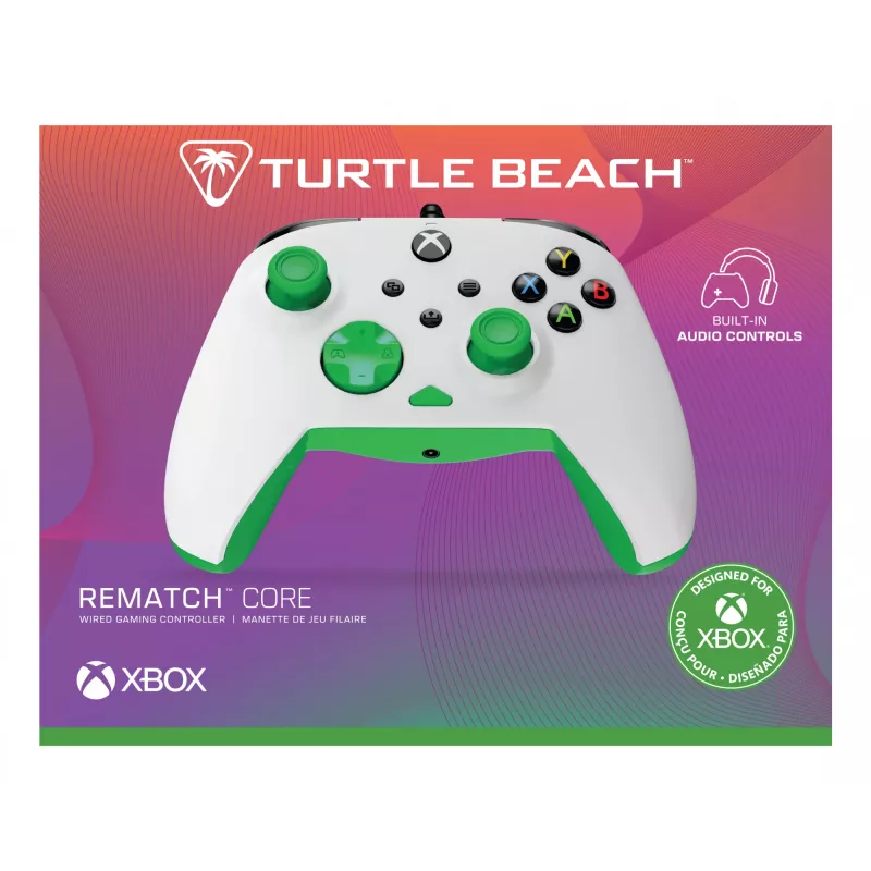 Peliohjain Turtle Beach Rematch Core vihreä valkoinen USB PC Xbox Series