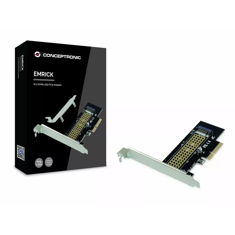 Conceptronic EMRICK M.2 NVMe SSD PCIe -sovitin