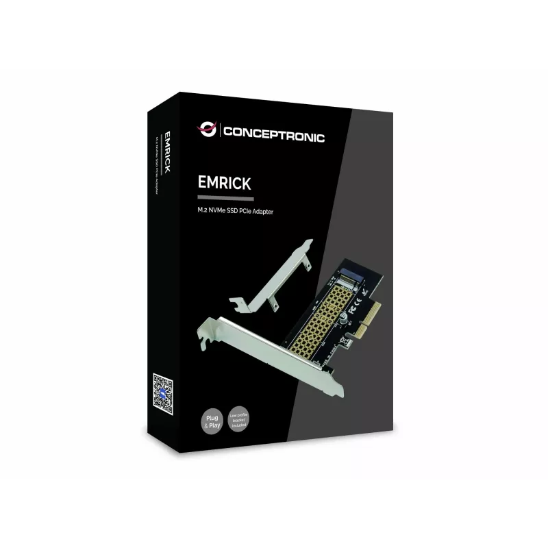Conceptronic EMRICK M.2 NVMe SSD PCIe -sovitin