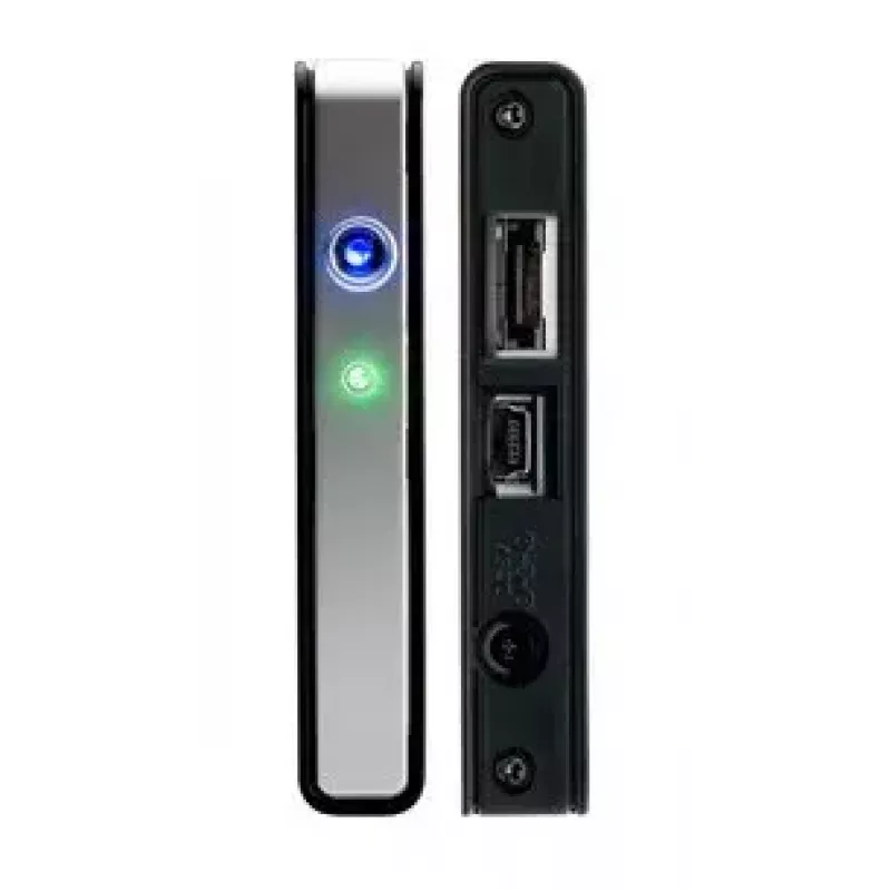 Fantec fanbox FB-C25US2 2,5 tuuman tallennuskotelo, SATA 3 Gb/s, eSATA, USB 2.0, hopea
