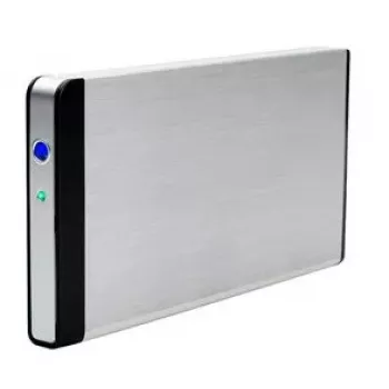 HDD-kotelo Fantec FB-C25US2 hopea 2,5 tuumaa USB-virralla toimiva